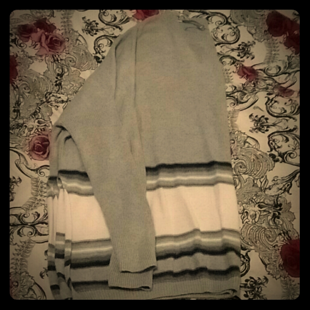 Shrinking Violet Pancho sweater